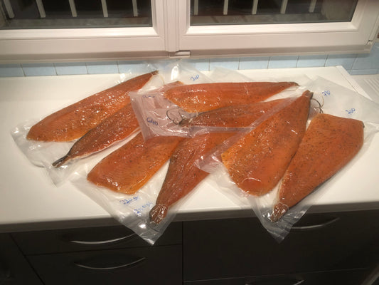 Poisson fumé maison